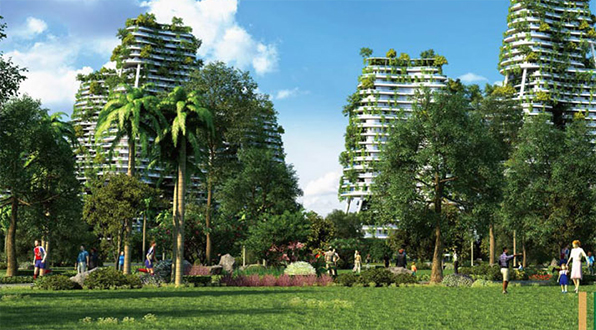 碧桂園森林城市城市綠化設計圖