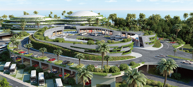 碧桂園森林城市交通樞紐 360°全角度綠化覆蓋
