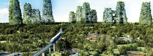 碧桂園森林城市分層立體城市規劃理念